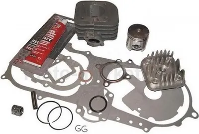 Produktbild von 50ccm Zylinder KIT Kopf Dichtung KOMPLETT für CPI Popcorn 50 ab 2003 Zylinderkit
