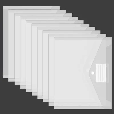 Immagine prodotto di 10 cartelline trasparenti per documenti