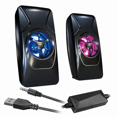 Produktbild von P49C Mini Lautsprecher 6W – Tragbare Soundstation Musikbox für PC, Laptop & Notebook