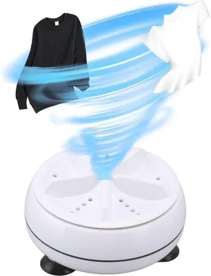 Image de Mini Wasmachine mit Zentrifuge