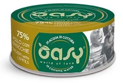 Zdjęcie produktu dla Karma mokra dla kota Oasy More Love kurczak z soczewicą 70gr