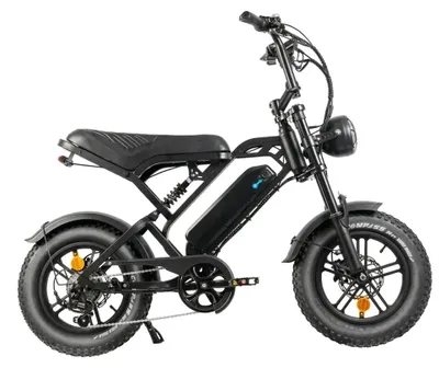 Image de V20 Pro Mini - Fatbike électrique avec antivol à chaîne - 16 pouces - Batterie 468Wh - Noir