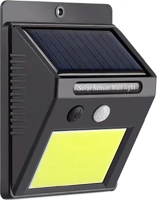 Obrázek produktu pro ISO 8814 Solární venkovní 48 LED COB osvětlení s pohybovým senzorem