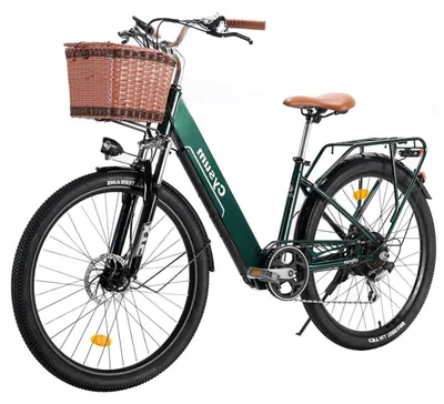 Obrázek produktu pro Elektrokolo CYSUM Cityrun-26 250W 36V10Ah 26" Pláště - Zelené