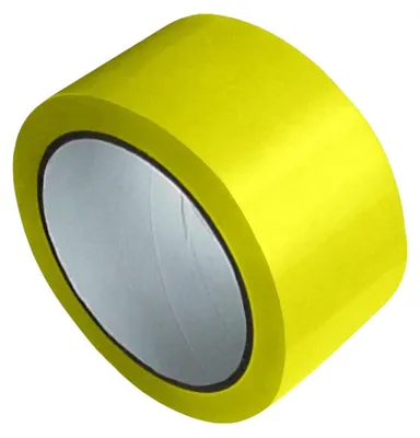 Produktbild von 1x 1-PACK Packband Klebeband Markierungsband PP 48 mm x 66 m gelb