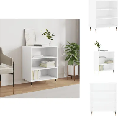 Zdjęcie produktu dla vidaXL Kredens biały 57x35x70 cm Materiał drewnopochodny - Kredensy