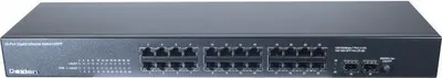 Zdjęcie produktu dla Dexlan 891026, Nie zarządzany, Gigabit Ethernet (10/100/1000), Możliwości montowania w stelażu, 1U