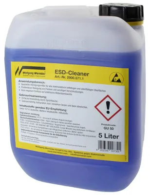 Produktbild von Warmbier Reiniger, ESD, 5 l, Nachfüllkanister 2900.570.1 (Putzmittel)