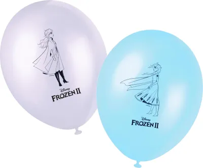 Produktbild von Latexballon Frozen Idyllic Wonder | 8 Stück