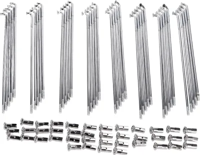 Immagine prodotto di Raggi cromati NTS Parts 183 mm con nipplo per Kreidler Florett LF LH serbatoio uova GT