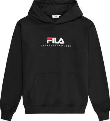 Produktbild von Fila Valsera Regular Logo Hoodie XL Schwarz