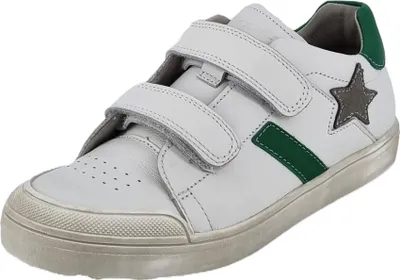 Produktbild von Froddo Aster Kinder Ledersneaker mit Klettverschluss Weiß (White), G3130251-6
