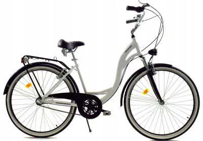 Zdjęcie produktu dla Rower Dallas City Alu 28" 3spd - biały z czarnym