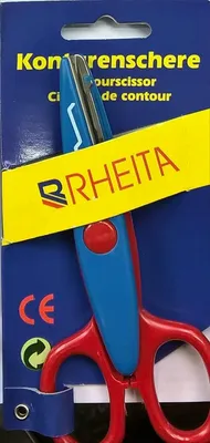 Produktbild von Rheita Konturenschere Bastelschere Schnitt: Zacken