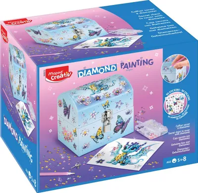 Produktbild von Maped Creativ Schmuckkästchen DIAMOND PAINTING im Karton