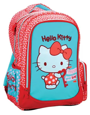Zdjęcie produktu dla Hello Kitty Red-plecak szkolny