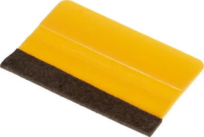 Produktbild von Rakel mit Teflon-Filzkante 10x7,5 cm