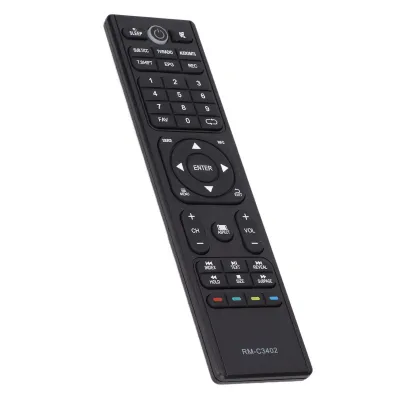 Imagen del producto de Control remoto RM-C3402, control remoto de reemplazo para televisores JVC, control remoto para modelos LT-32N370AN y LT-50N790A, control remoto para televisores, accesorios para JVC