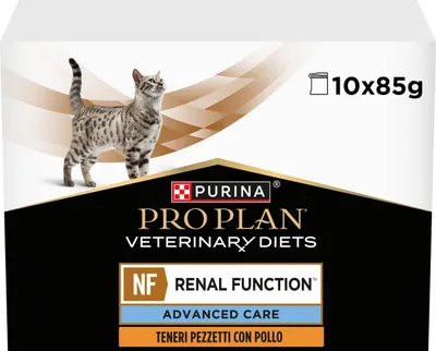 Produktbild von Pro Plan Veterinary Diets Feline NF Advanced Care Lachs 10 × 85 g