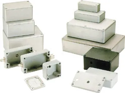 Immagine prodotto di Custodia pressofusa sigillata - Alluminio - 171 X 121 X 55 mm
