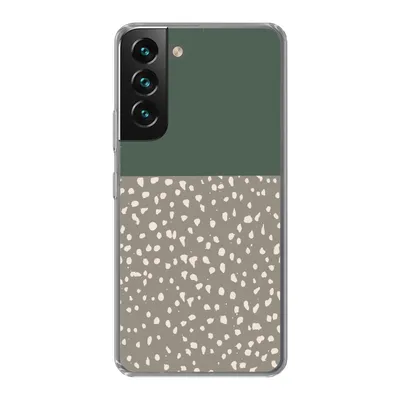 Produktbild von MuchoWow® Handyhülle Schutzhülle Hülle für Samsung Galaxy S22 Plus Polka dot - Grün - Muster Silikon Softcase Handy Hülle - Schutzabdeckung