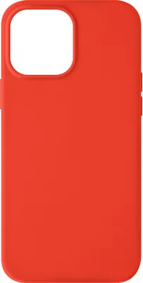 Immagine prodotto di Custodia semirigida in silicone per Apple iPhone 13 Pro, Soft Touch - Rosso corallo