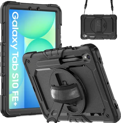 Produktbild von Hülle Samsung Galaxy Tab S10 FE+ Schutzhülle - Cazy - Schwarz