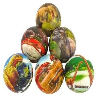 Produktbild von Adar DINOZAUR - 1 Schaumstoffball Bunt Dinosaurier