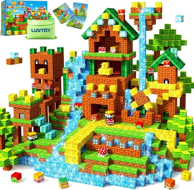 Imagen del producto de Juegos de construcción magnéticos, de 3 piezas, para niños