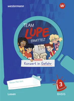Produktbild von TEAM LUPE ERMITTELT - Übungshefte. Lesen 3