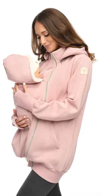 Produktbild von 3-in-1 Trenchjacke Schwangerschaftspullover für Babytrage