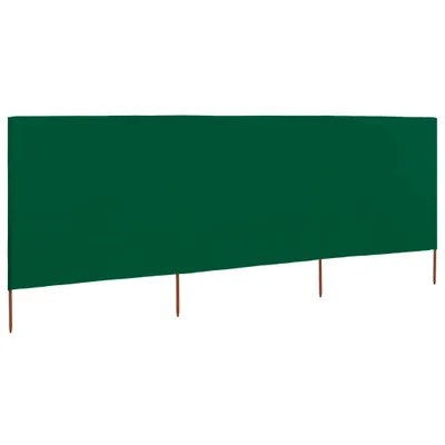 Immagine prodotto di vidaXL 3 pezzi di tessuto frangivento 400 x 80 cm Verde