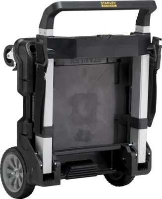 Produktbild von Stanley TSTAK Trolley, Aluminium, Kunststoff, Transportwagen, Schwarz, 100 kg, 4 Rad/Räder, 18 cm