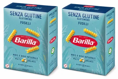 Produktbild von Glutenfreie Nudeln Senza Glutine Fusilli 2x400g - Barilla