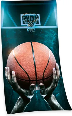 Produktbild von "Basketball ( HERDING Young Collection )" Badetuch / Strandtuch / Handtuch, 100% Baumwolle ( Velours ), 75x150 cm