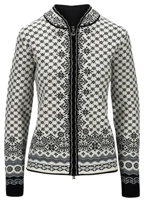 Produktbild von Solfrid Jacket Women S grau - off white/black/schiefer