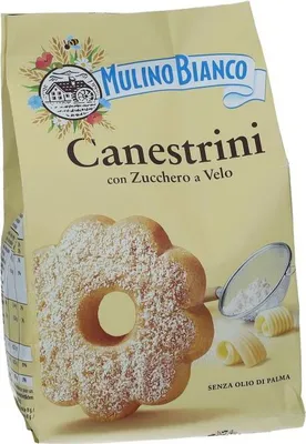 Produktbild von Mulino Bianco Canestrini con zucchero a velo/Puderzucker 200 gr.