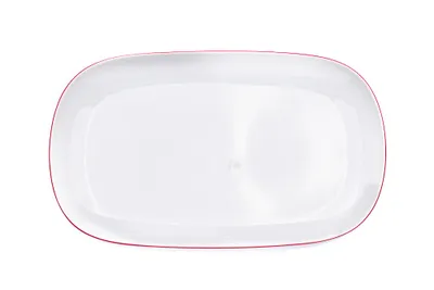 Obrázek produktu pro Thun 1794 Tom, mísa oválná, 36 cm, červený proužek, porcelán, Thun