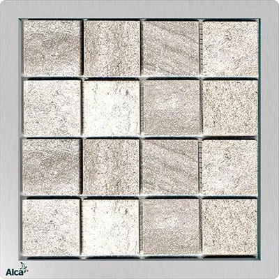 Zdjęcie produktu dla AlcaDrain Rost für Edelstahl Bodenablauf 92×92 mm fürFliesesenverlegung