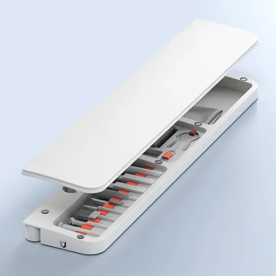 Produktbild von Omgoods – 33-in-1 Reinigungsset für Tastaturen, mit Bürste und Sprühflasche