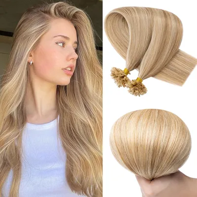 Obrázok produktu pre Príčesy z prírodných vlasov, 200 prameňov, 55 cm