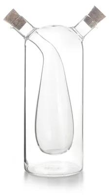 Produktbild von Essig- und Ölflaschen-Set, aus Borosilikatglas, 90 ml + 260 ml