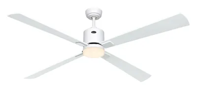 Obrázek produktu pro Stropní ventilátor ECO NEO III 152 bílý – bílý/světle šedý, WiFi, se světlem