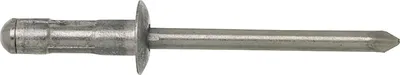 Produktbild von Mehrbereichsniete Flachrundkopf 4.0x10 Aluminium mit Edelstahldorn