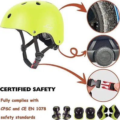 Produktbild von Famanu Kinderhelm MTB - Schutzhelm für Scooter und Downhill