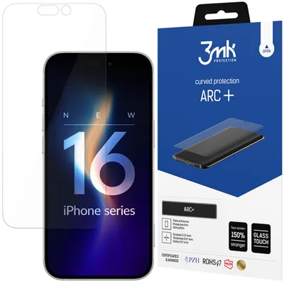 Obrázok produktu pre 3MK 5903108589055, Apple, iPhone 16 Pro, Odolné proti poškriabaniu, Odolné proti nárazu, 1 kusov