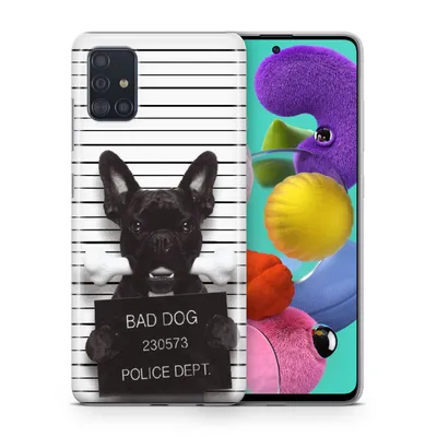 Produktbild von Handyhülle Schutzhülle für Samsung Galaxy S20 FE Case Cover Tasche Bumper Etuis TPU, Modell:Samsung Galaxy S20 FE, Motiv auswählen:Bad Dog Bulldogge