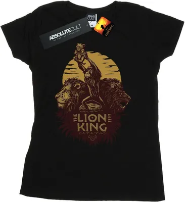 Produktbild von Disney - "The Lion King" T-Shirt für Damen BI25101 (L) (Schwarz)