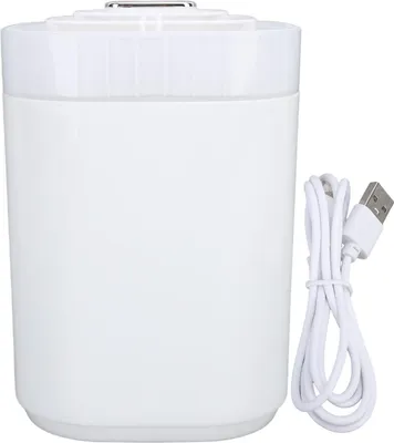 Obrázek produktu pro Přenosný mini zvlhčovač vzduchu, měsíční bílá, velká kapacita, pro domácnost, ložnici, stolní počítač, RGB okolní světlo