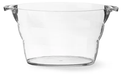 Produktbild von Bar Up Weinkühler oval aus transparentem Kunststoff Ø470mm